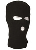 3-HOLE ACRLYIC BALACLAVA - Mil-Tec® - BLACK