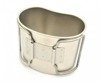 DUTCH ARMY STAINLESS STEEL CUP FOR CANTEEN USED 