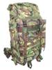 DUTCH BACKPACK - 60 LITERS - SIDE BAGS - DPM CAMO - USED