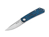 POCKET KNIFE LUNA DAMASCUS G10 - SKY BLUE - BOKER EXCLUSIVE 