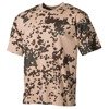 SHORT SLEEVE T-SHIRT - AMERICAN ARMY STYLE - MFH® - BW TROPICAL CAMOUFLAGE