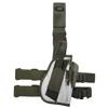 TACTICAL HOLSTER FOR RIGHT LEG - MFH® - BW WINTER CAMOUFLAGE