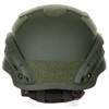 US Helmet, "MICH 2002", OD green, ABS-plastic, rails