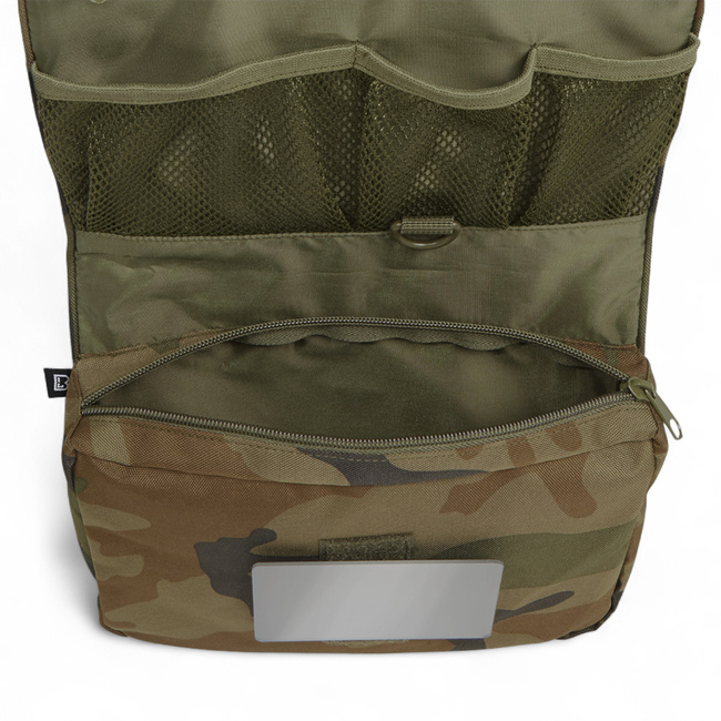 Toiletry Bag - Large - Woodland - Brandit
