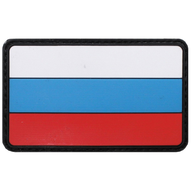 Velcro Patch, Russia, 3D, size: 8 x 5 cm