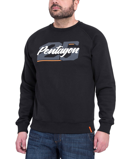 HAWK SWEATER - "TWENTY FIVE" - Pentagon® - BLACK