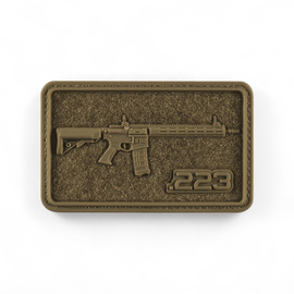 AR-15 Patch - 3D PVC - Coyote - M-TAC