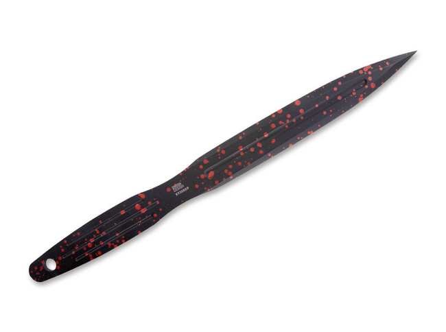 FIXED BLADE ONION THROWING KNIVES - BLACK