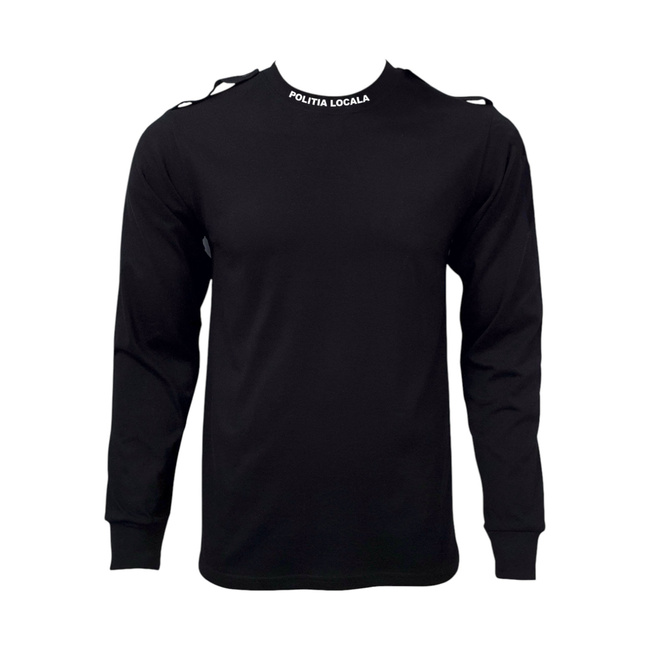 Long-sleeved Local Police T-shirt - Black