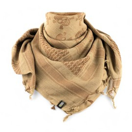 SHEMAGH SCARF - PIRATE SKULL - COYOTE - M-TAC