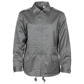 LADIES COMBAT JACKET - GREY - DANISH MILITARY SURPLUS - LIKE NEW