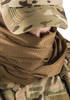 MESH NET SCARF - 190 x 50 CM - Mil-Tec - DARK COYOTE