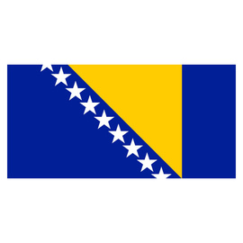 FLAG - 90 x 150 CM - BOSNIA AND HERZEGOVINA - NEW