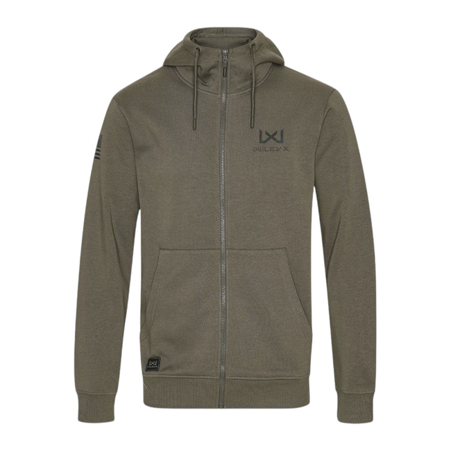 WX URBAN ZIP-UP HOODIE - SAGE GREEN - OD GREEN WX/WILEY X
