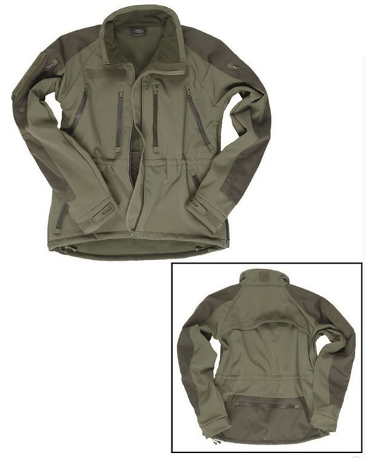 SOFTSHELL JACKET - OD GREEN - MIL-TEC®