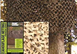 DESERT 3X3M BASIC MILITARY NET