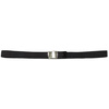 GB Web Belt, 30 mm, gray, gold metal buckle, used