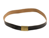 German Leather Navy Trousers Belt Used