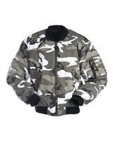 US Urban T/C MA1® FLIGHT Bomber JACKET Urban Camo | Apparel