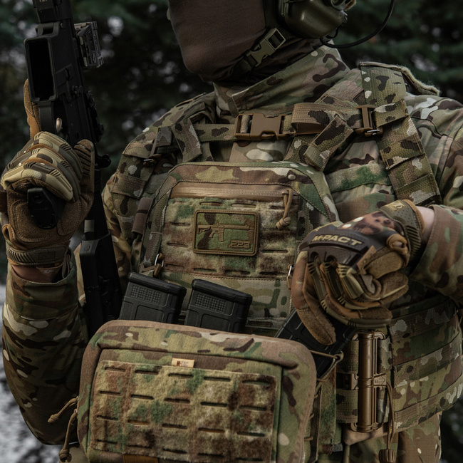 AR-15 Patch - 3D PVC - Multicam - M-TAC