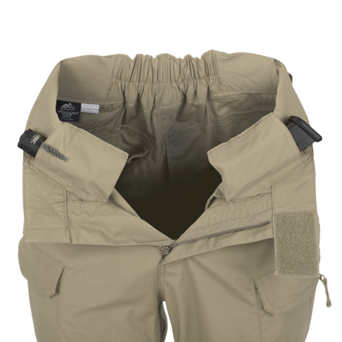 WOMEN'S URBAN TACTICAL PANTS -  UTP Resized  - POLYCOTTON RIPSTOP - Helikon-Tex - OD GREEN - LENGTH 32