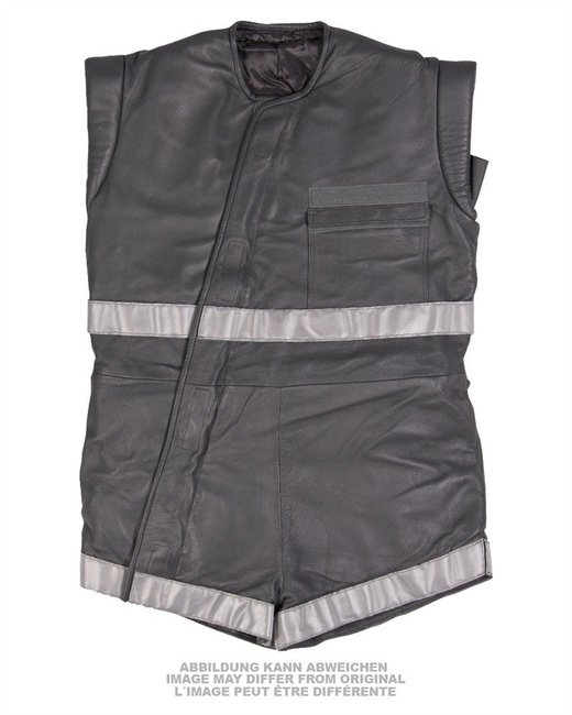 GERMAN GREY LEATHER SUIT PROT.AGAINST NOISE USED