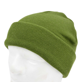 Winter cap - Military surplus from the Danish army - Green - Used