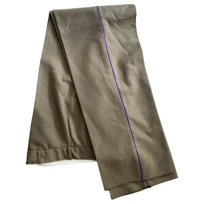QUARTER QUARTERMASTER SUIT WITH TROUSERS - ROMANIAN ARMY MILITARY SURPLUS - GREEN OD - LIKE NEW