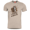 T-SHIRT - AGERON "SPARTAN WARRIOR" - Pentagon® - KHAKI