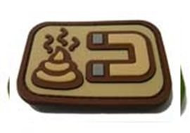 SHITMAGNET PATCH - Tan
