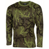 US SHIRT WITH LONG SLEEVES 170G/M2 - MFH® - M95 CZ CAMO