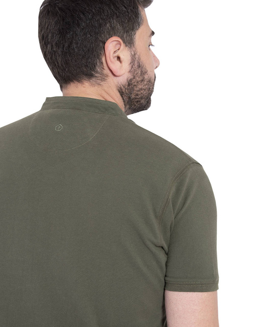 T-SHIRT - "LEVANTES HENLEY" - PENTAGON® - TAN BROWN