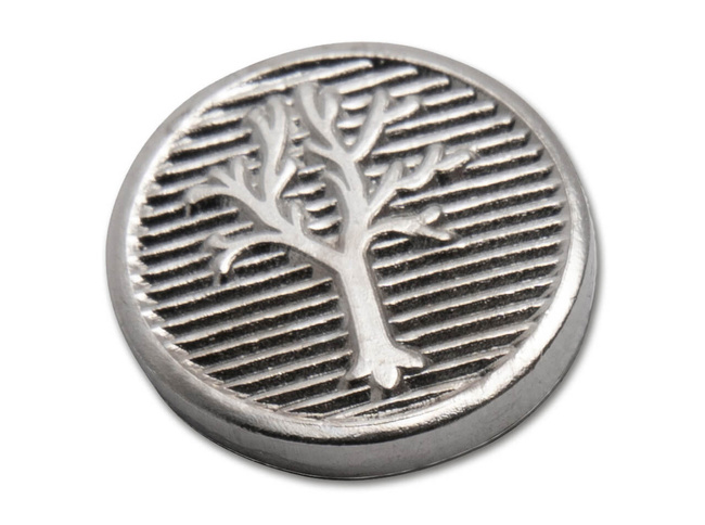 Emblem 9 mm nickel-plated II - Böker