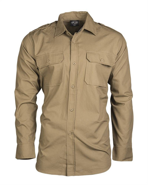 FIELD SHIRT - COTTON RIPSTOP - Mil-Tec® - COYOTE