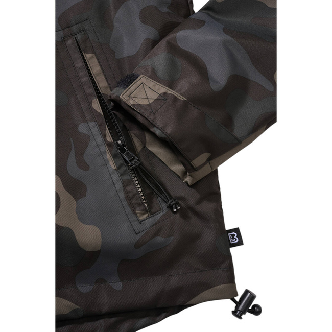 LADIES JACKET - FRONTZIP WINDBREAKER - DARKCAMO - BRANDIT
