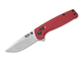 SOG Terminus XR G10 Crimson pocket knife
