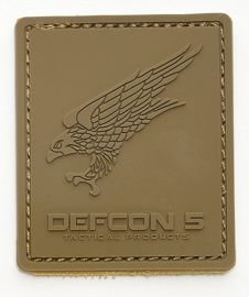 PATCH DEFCON 5 LOGO RUBBER - Coyote Tan