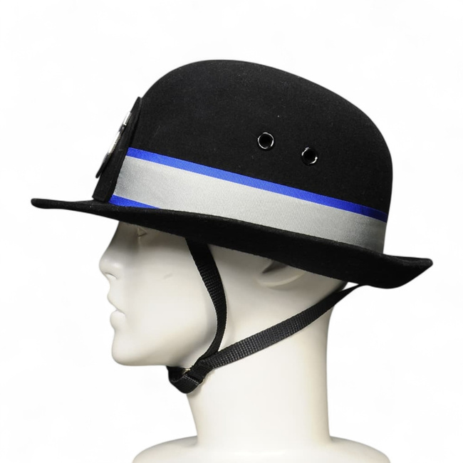 Womens PCSO Helmet - Community Support Officer - Metropolitan Police - UK Military Surplus - Black - Used