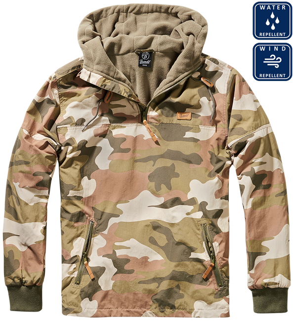 Luke Windbreaker jacket Light Woodland