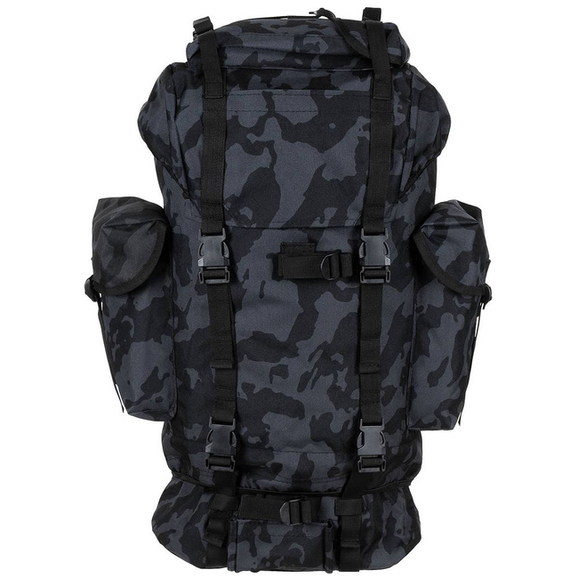 BW COMBAT BACKPACK - ALUMINIUM ROD - 65 L - MFH® - NIGHT CAMO