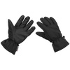 WINTER GLOVES, SOFT SHELL, BLACK, 3M THINSULATE LINING - MFH