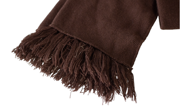 Brown scarf - Military Surplus - Romanian Army
