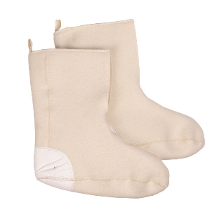 GERMAN WINTER BOOT LINING, WHITE - LIKE NEW