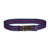 Durable Canvas Belt - Royal Anglian Stable Belt - British Army Military Surplus - Navy Blue - Like New