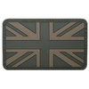 Velcro Patch, U. K., 3D, size: 8 x 5 cm