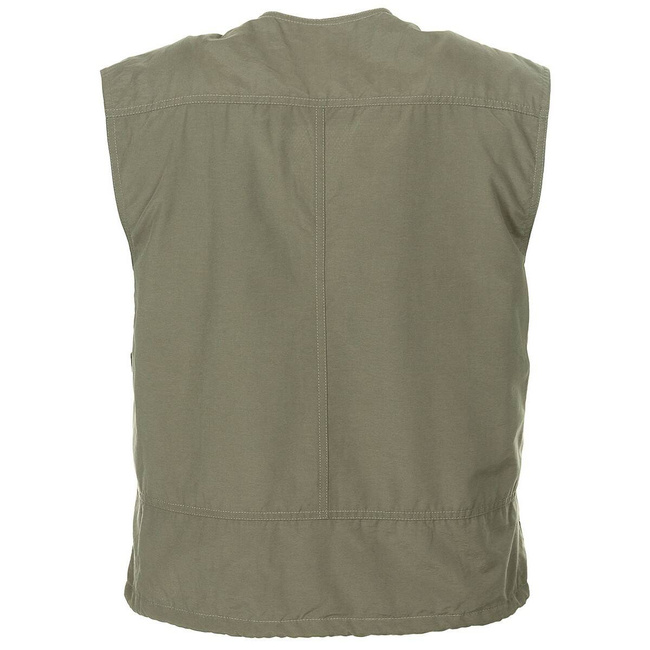 Outdoor Vest, "Microfiber", OD GREEN