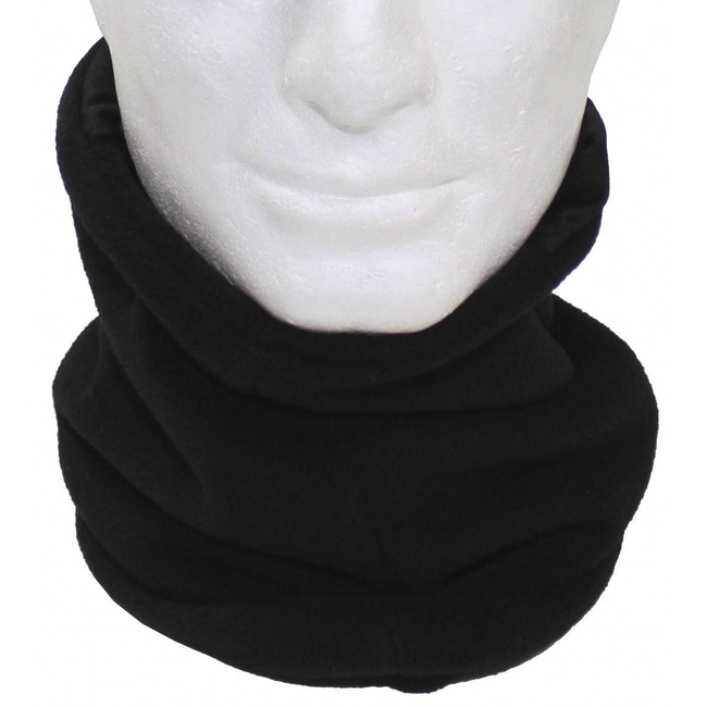 NECK GAITER - WITH HEAD COVERING - BLACK