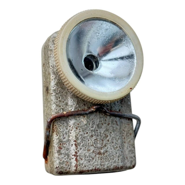 ELBA FLASHLIGHT - ROMANIAN ARMY MILITARY SURPLUS - DIFFERENT COLORS AND TEXTURES - IN GOOD CONDITION