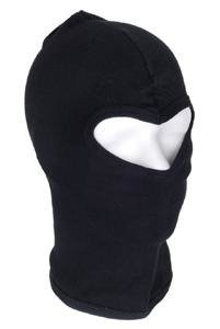 BALACLAVA 1-HOLE THIN COTTON BLACK