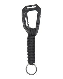 BLACK KEYHOLDER PARACORD W.KARABINER MOLLE